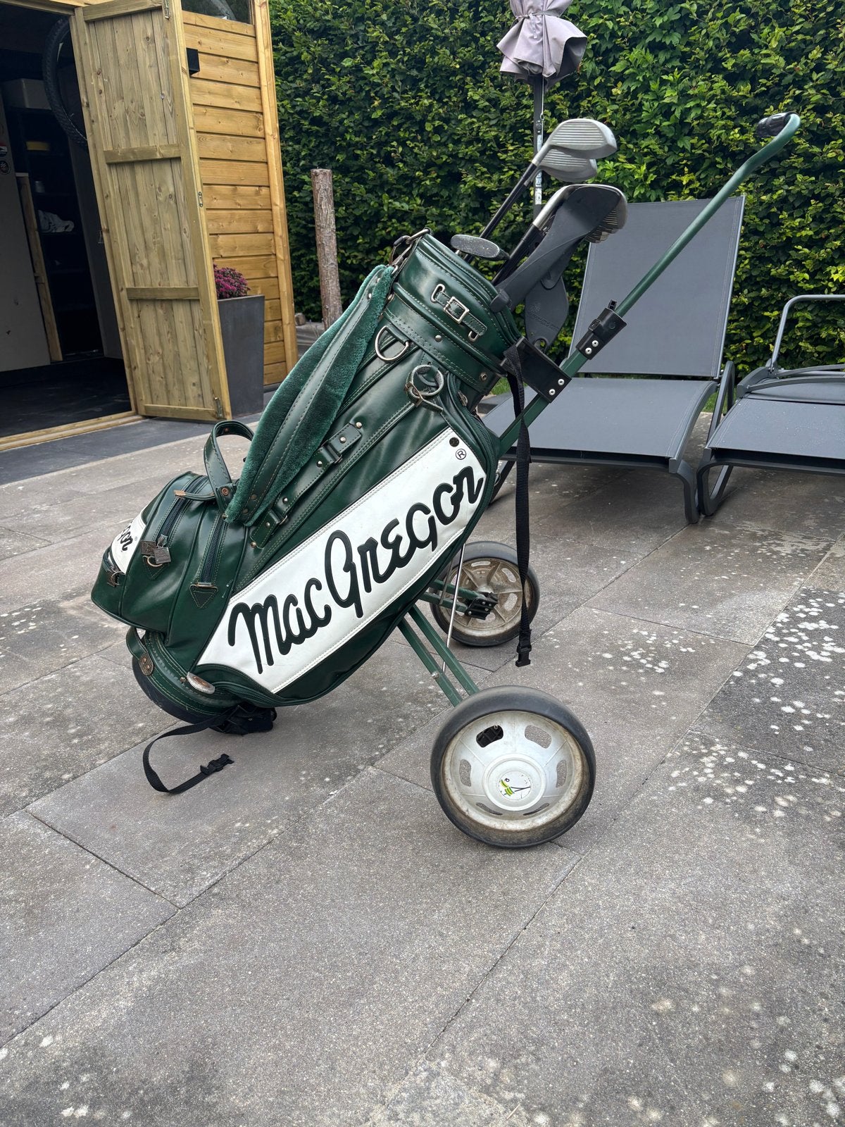 MacGregor Golfset met Tas en Trolley - Complete Set, Sport en Fitness, Golf, Ophalen, Gebruikt, Set, Overige merken
