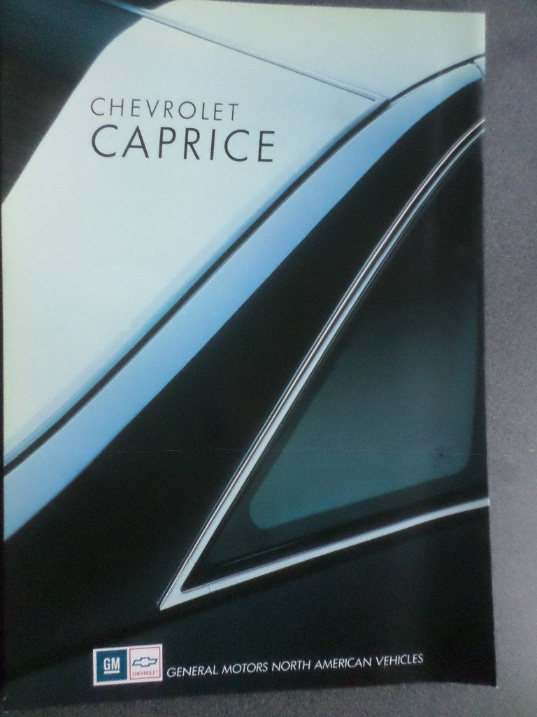 Chevrolet Caprice Brochure, Ophalen of Verzenden, Zo goed als nieuw, Chevrolet