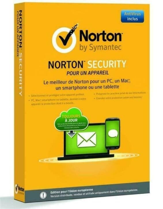 Norton-beveiliging voor 1 apparaat voor 1 jaar, Ophalen of Verzenden, Nieuw, Android