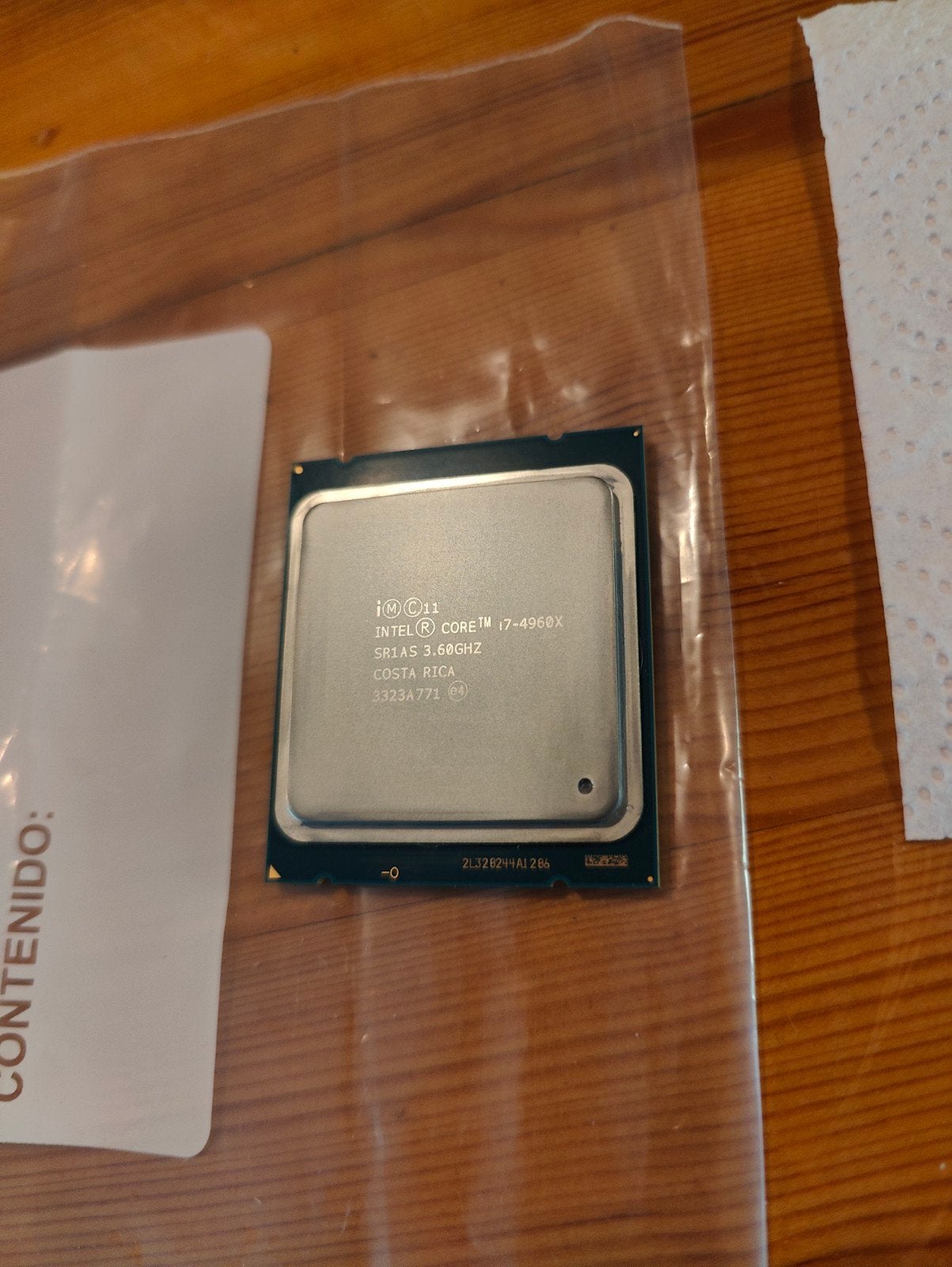 Intel Core i7-4960X CPU - High-end processor, Ophalen, 6-core, LGA 2011, 3 tot 4 Ghz