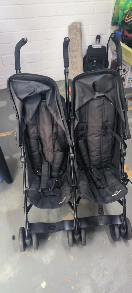 tweeling kinderwagen Koolstra, Ophalen of Verzenden, Gebruikt, Kinderwagen of Buggy