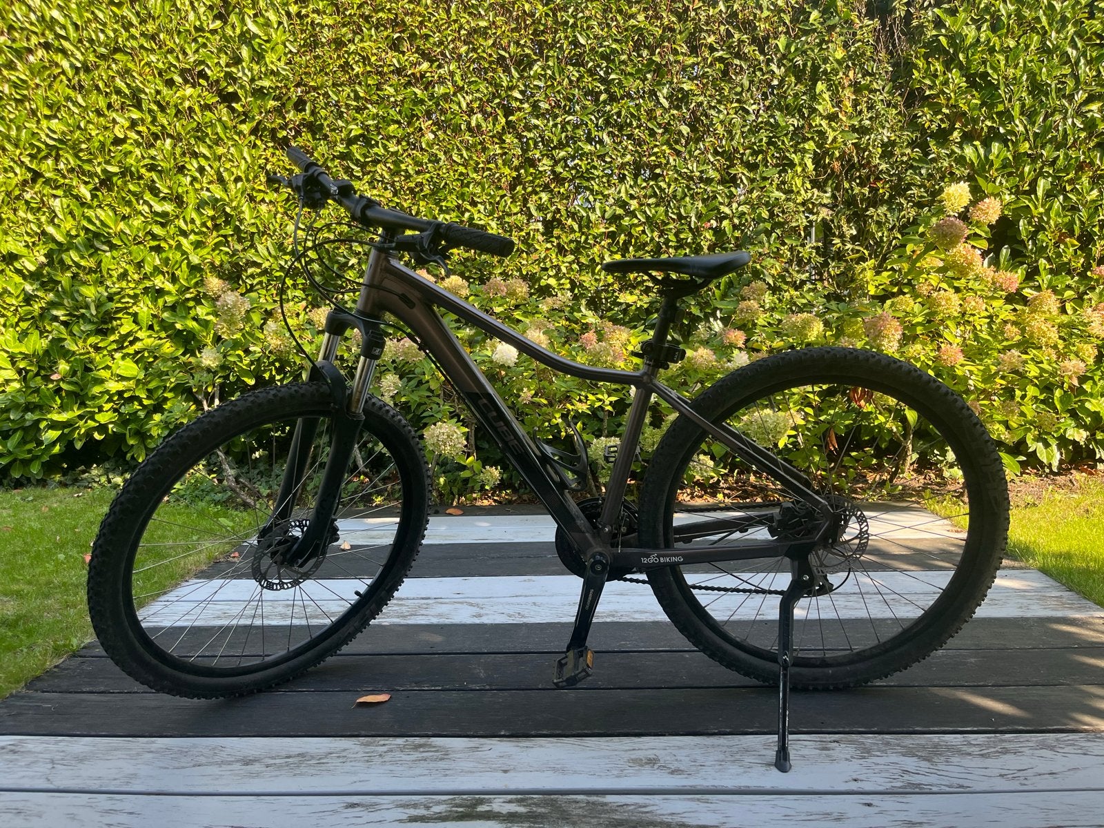 Cube Access WS EAZ 2021 - Paars - 16 inch frame, Gebruikt, Hardtail, Dames, Schijfrem