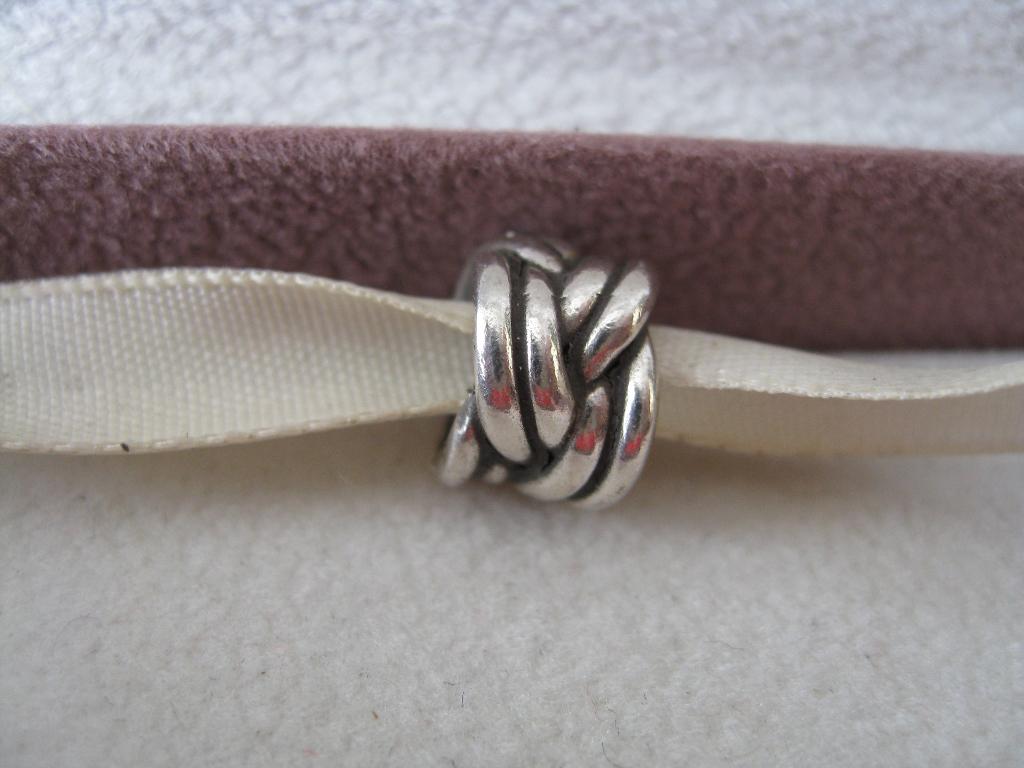 Pandora Bedel Knot, Verzenden, Zo goed als nieuw, Zilver, Pandora