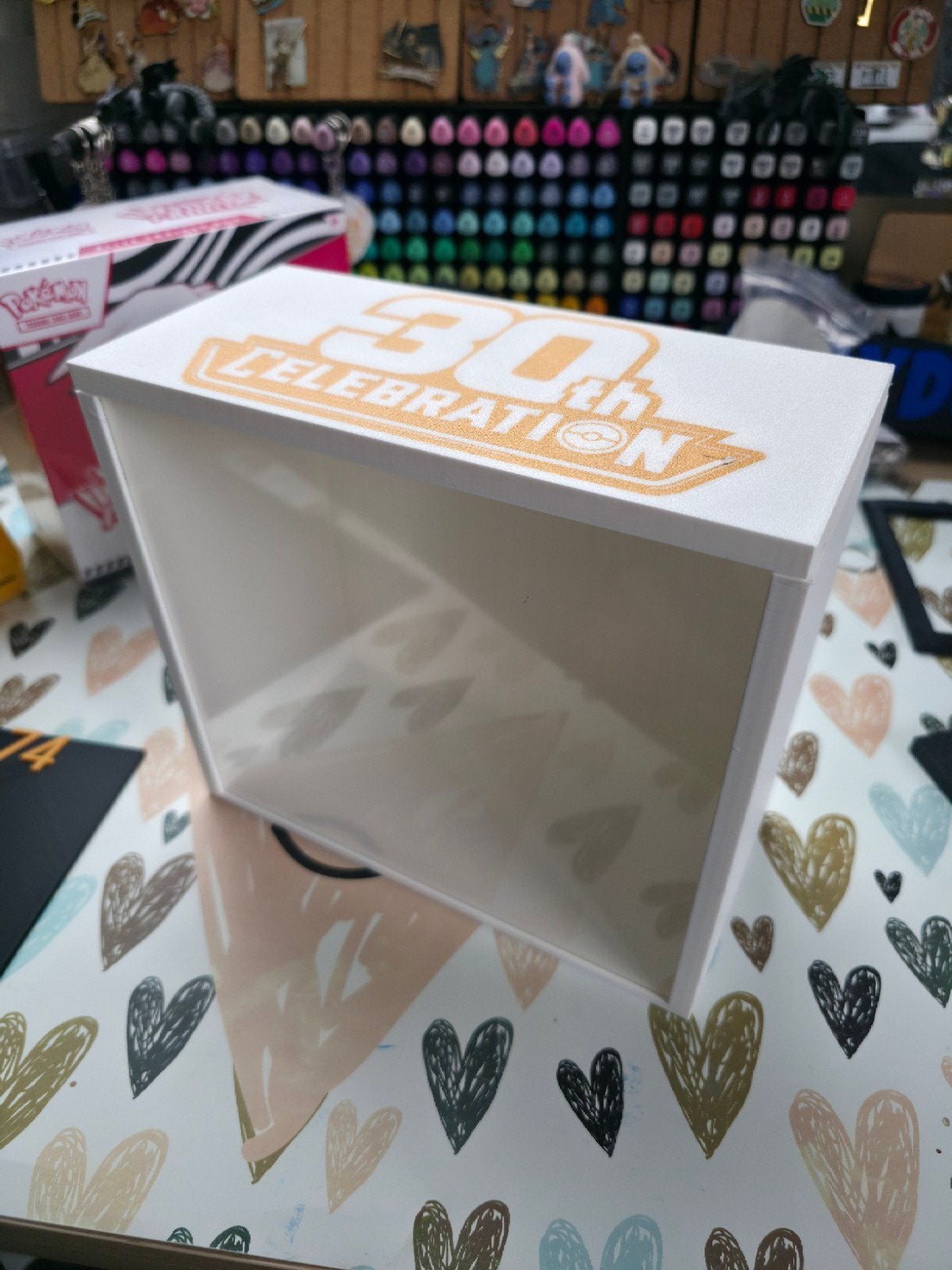 3D Geprinte ETB Case Pokémon 30th Anniversary, Ophalen of Verzenden, Nieuw
