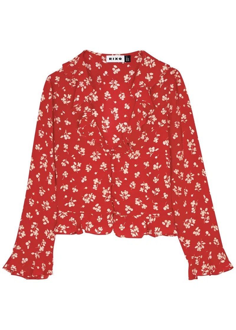 Rixo zijde blouse nieuw, Kleding | Dames, Nieuw, Ophalen of Verzenden, Rixo, Maat 36 (S)