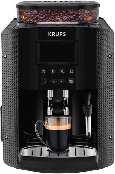 Krups volautomatisch espressomachine EA8150, Ophalen, Zo goed als nieuw, Espresso apparaat, Stoompijpje