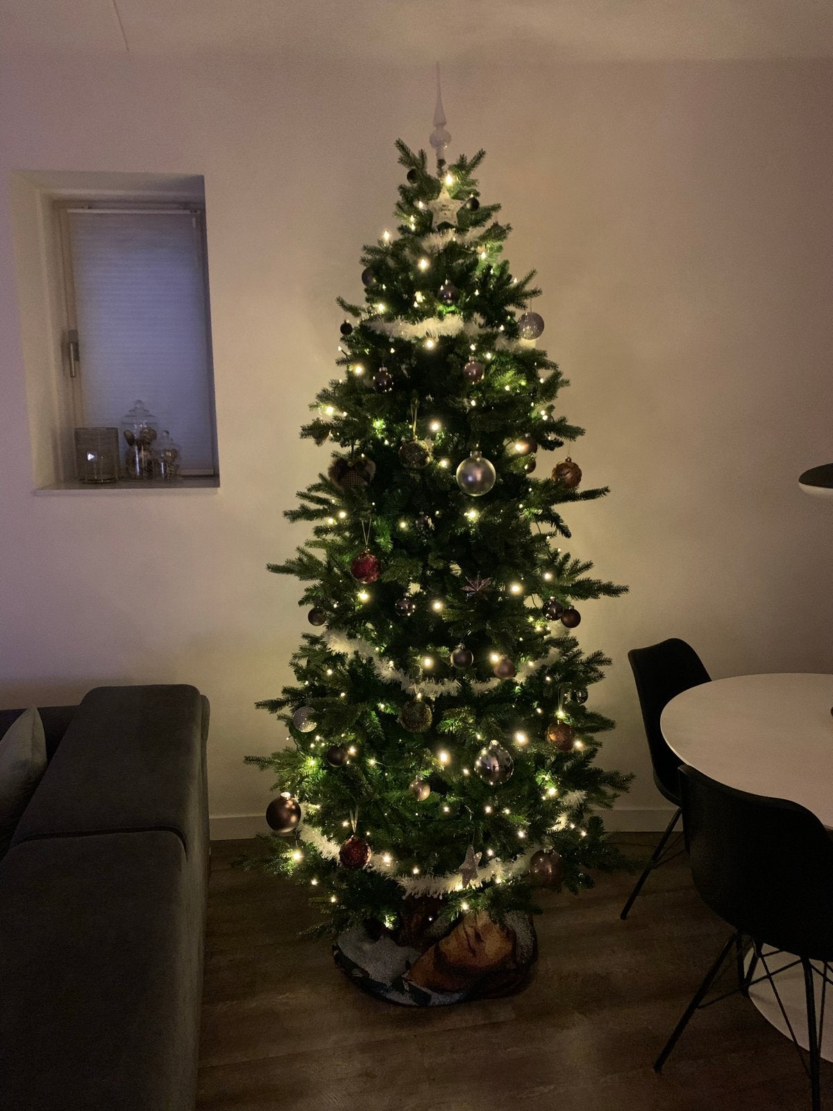 Kunstboom 240 cm, Ophalen, Gebruikt