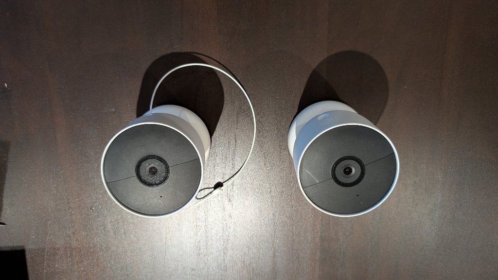 2 X Google Nest Cams outdoor (accu), Ophalen of Verzenden, Gebruikt