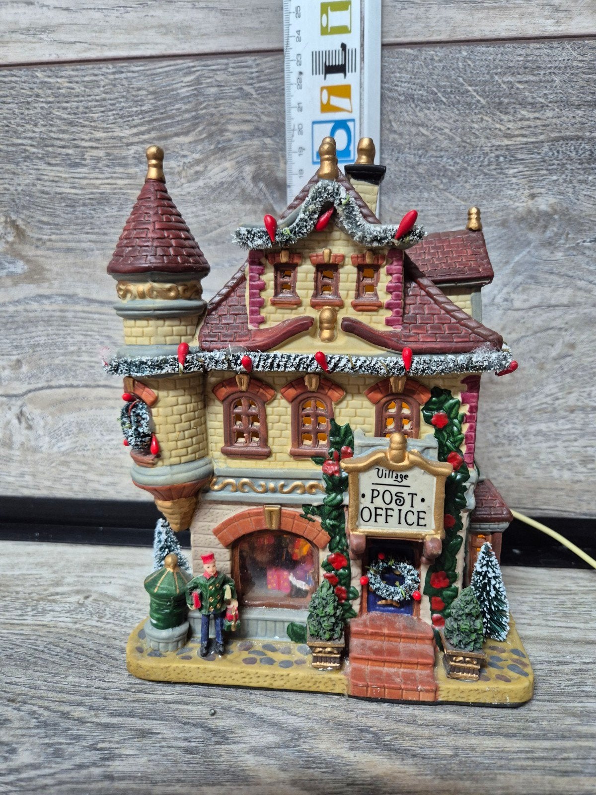 kerstdorp post office zonder verlichting kersthuisjes, Diversen, Ophalen of Verzenden, Zo goed als nieuw