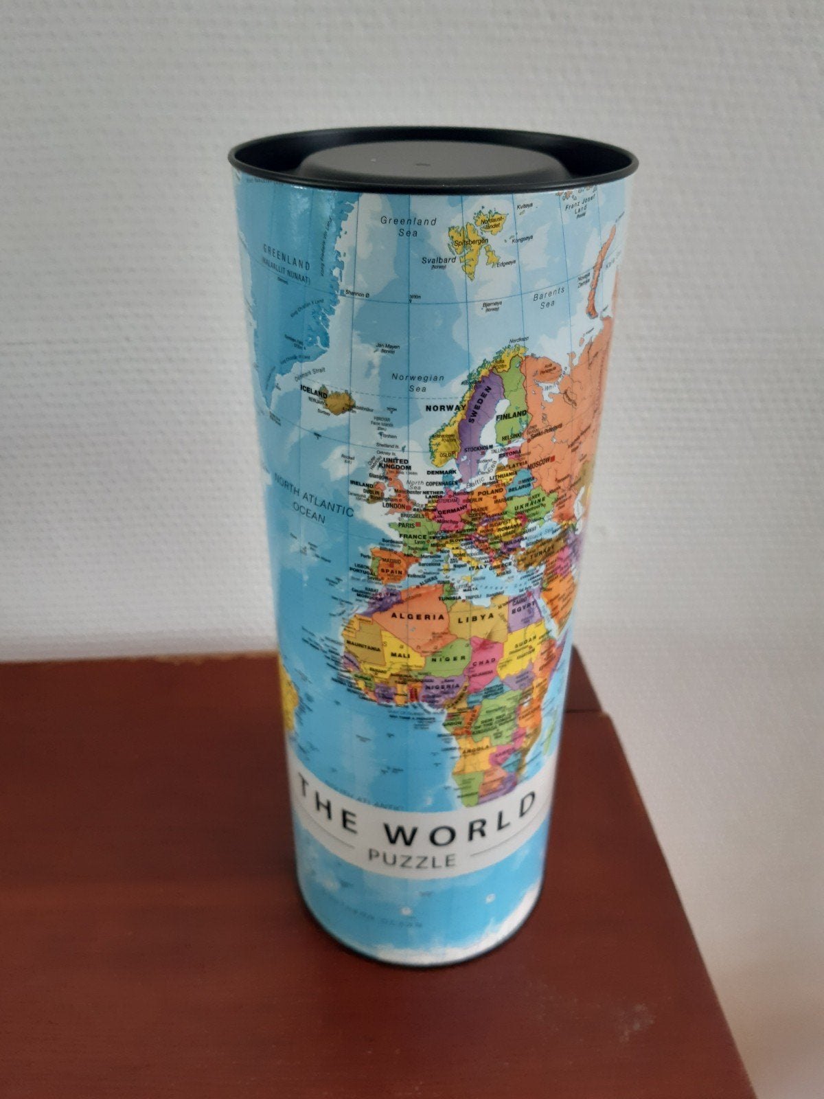 De wereld puzzel 1000 stukjes, Ophalen of Verzenden, 500 t/m 1500 stukjes, Zo goed als nieuw, Legpuzzel
