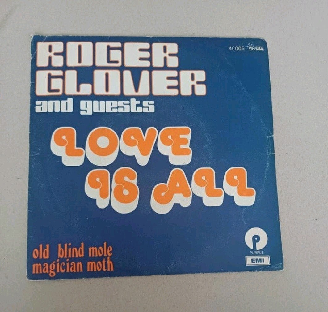 Roger Glover And Guests - Love Is All, Gebruikt, 7 inch, Single, Ophalen of Verzenden