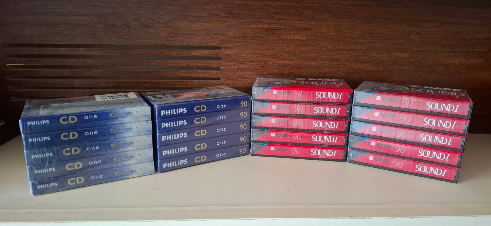 Onbespeelde Philips en BASF Casetebandjes - 10 stuks, Cd's en Dvd's, Cassettebandjes, 2 t/m 25 bandjes, Overige genres, Ophalen of Verzenden