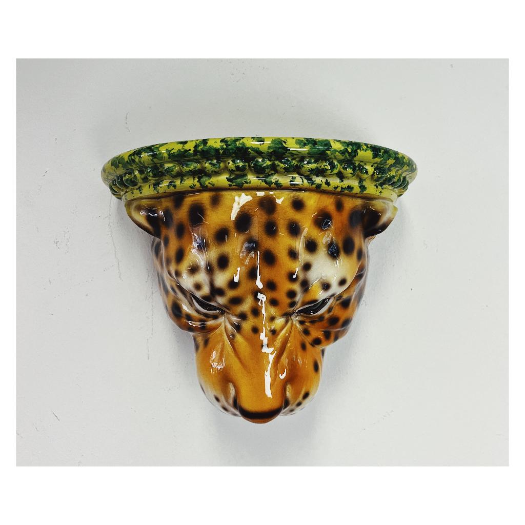 Wandmasker Tijger Keramiek, Verzamelen, Beelden en Beeldjes, Ophalen of Verzenden, Nieuw, Dier