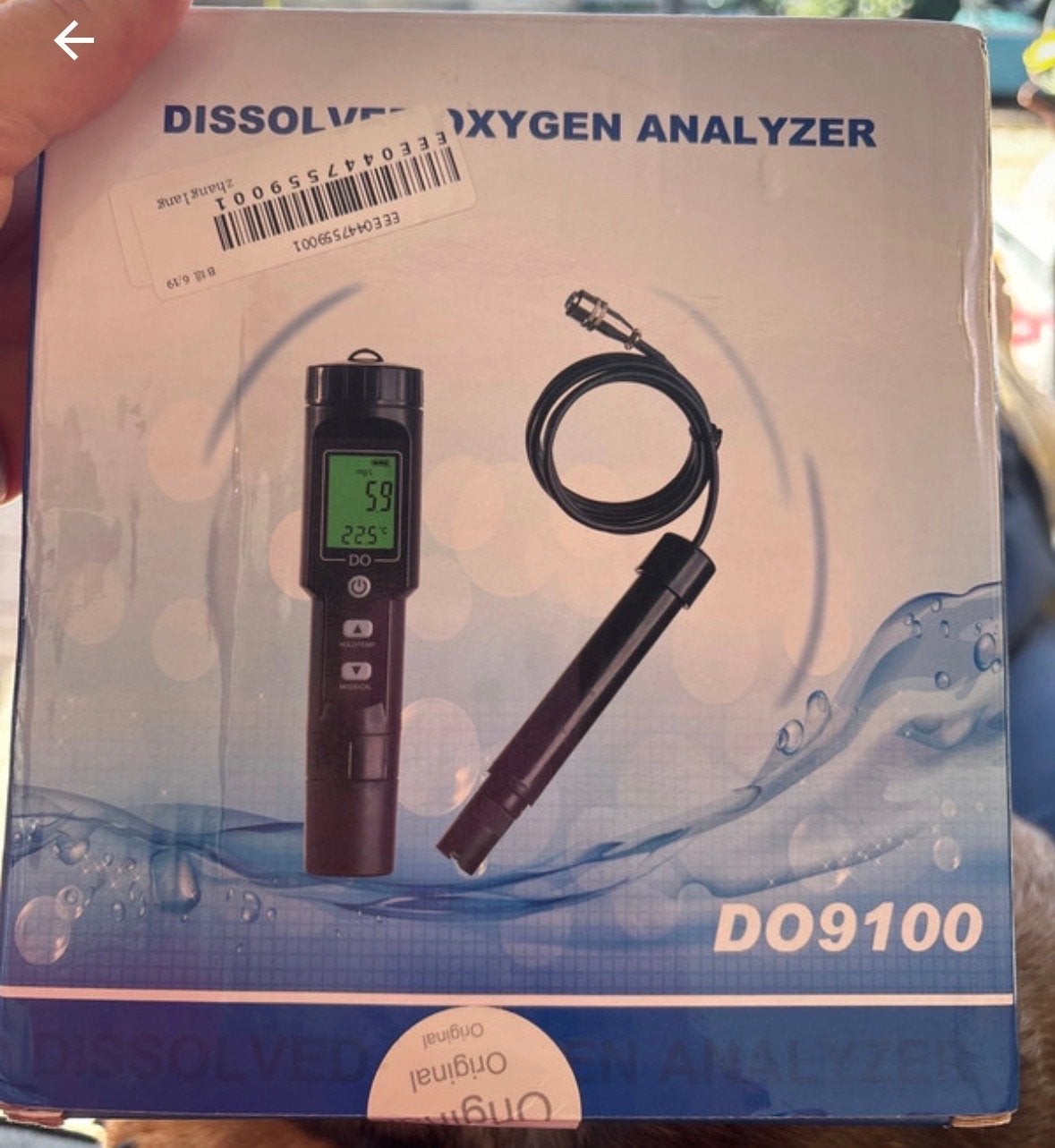 DO9100 Digitale Opgeloste Zuurstofmeter & Temperatuur, Ophalen of Verzenden, Nieuw, Overige meters