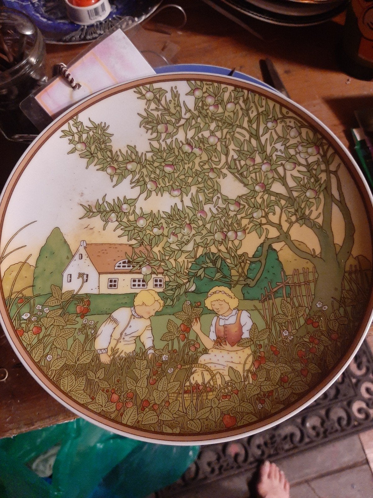 villeroy en boch Jaargetijde bord Zomer, Antiek en Kunst, Ophalen of Verzenden