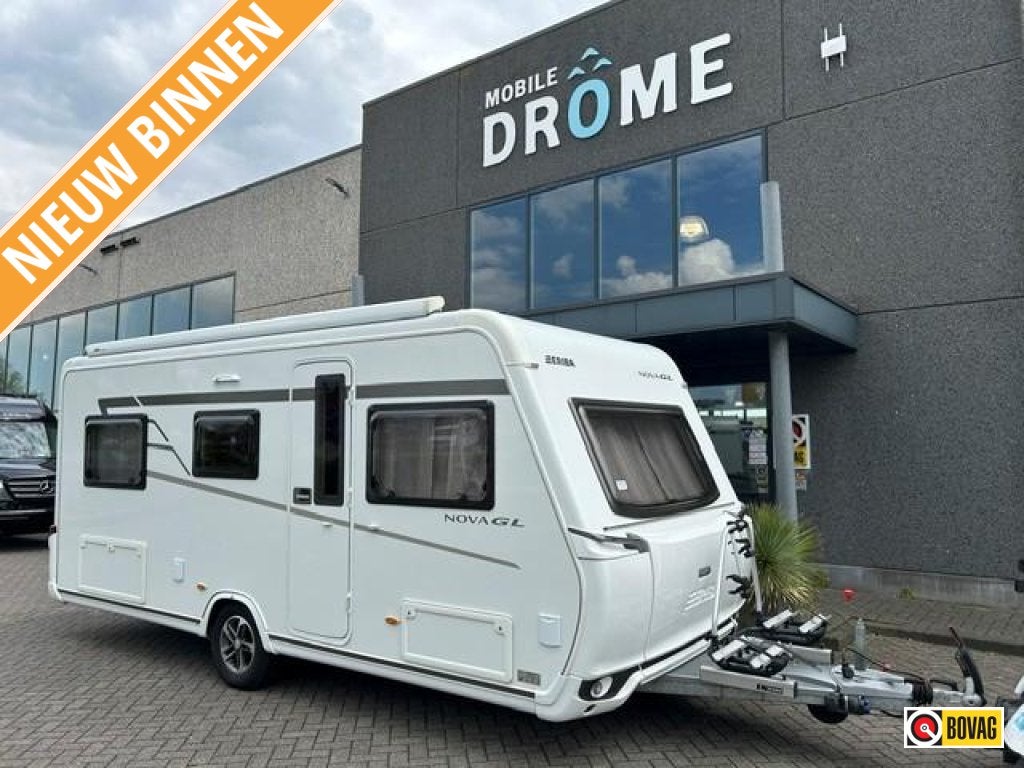 Eriba Nova GL 485 FULL OPTIONS, Caravans en Kamperen, Rondzit, Schokbreker, Bedrijf, Overige typen