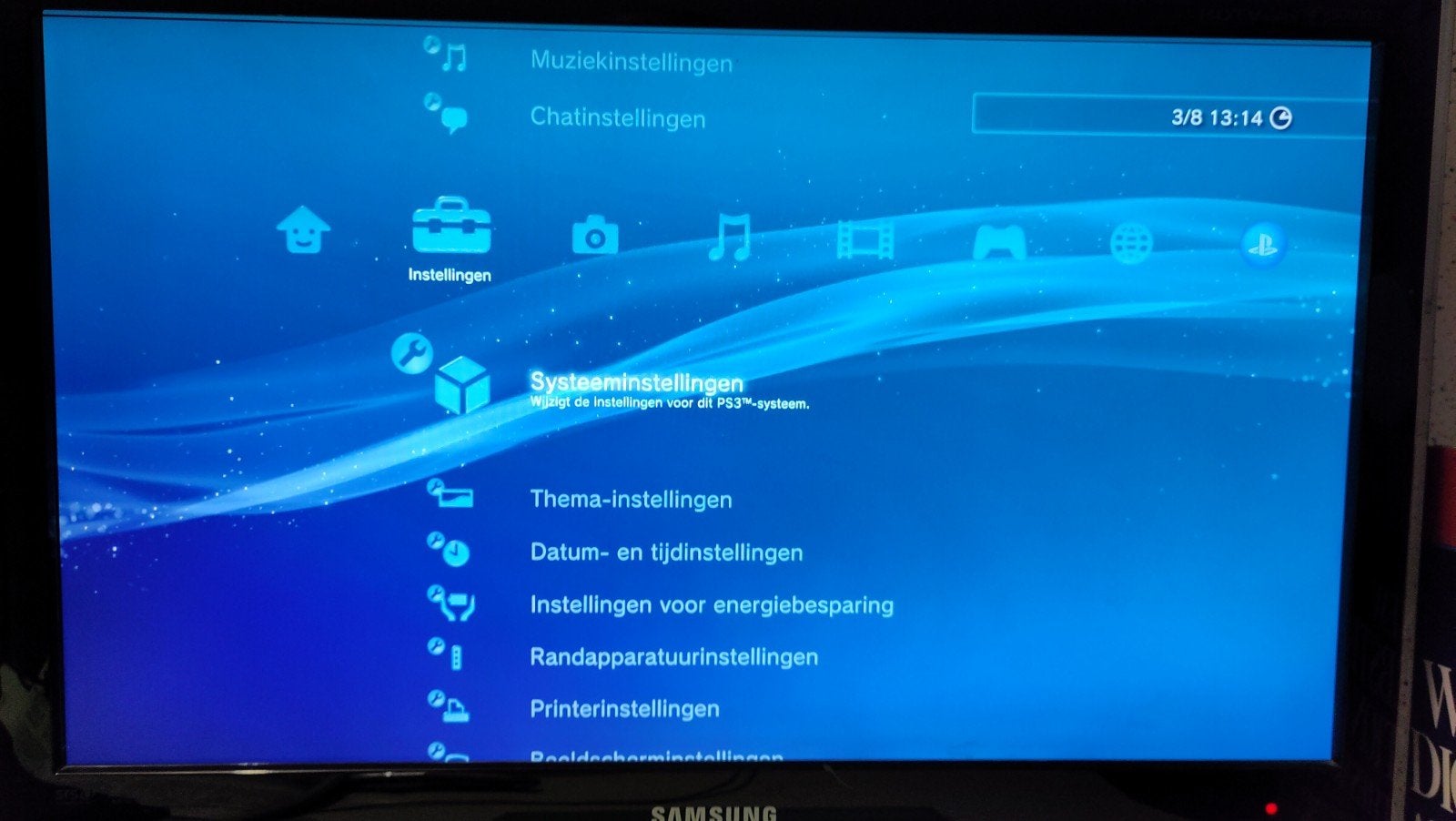 Sony PlayStation 3, Spelcomputers en Games, Ophalen of Verzenden, Zo goed als nieuw, 160 GB, Met 1 controller