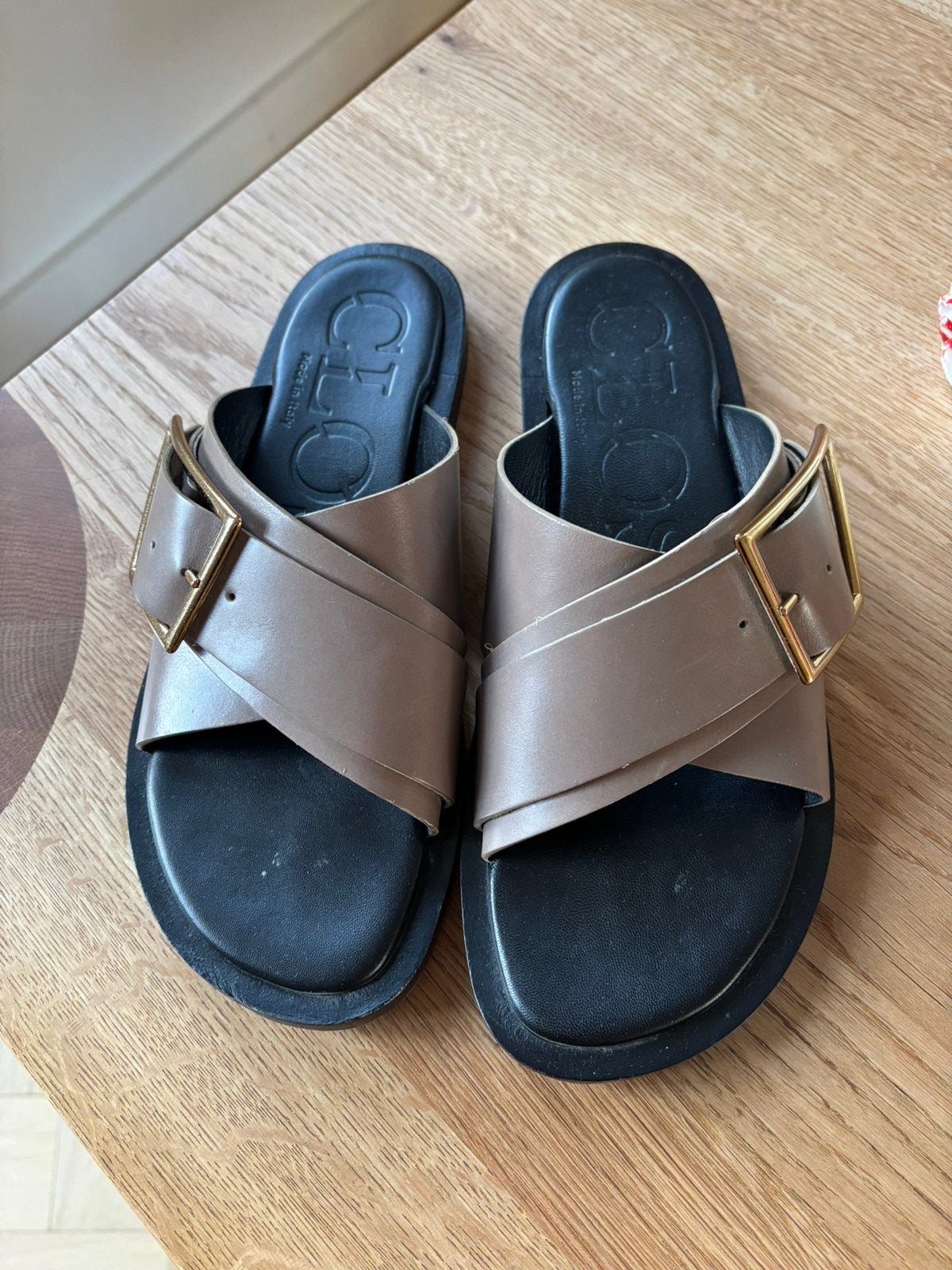 Mooie sandalen/ slippers van closed, Ophalen of Verzenden, Zo goed als nieuw, Sandalen of Muiltjes