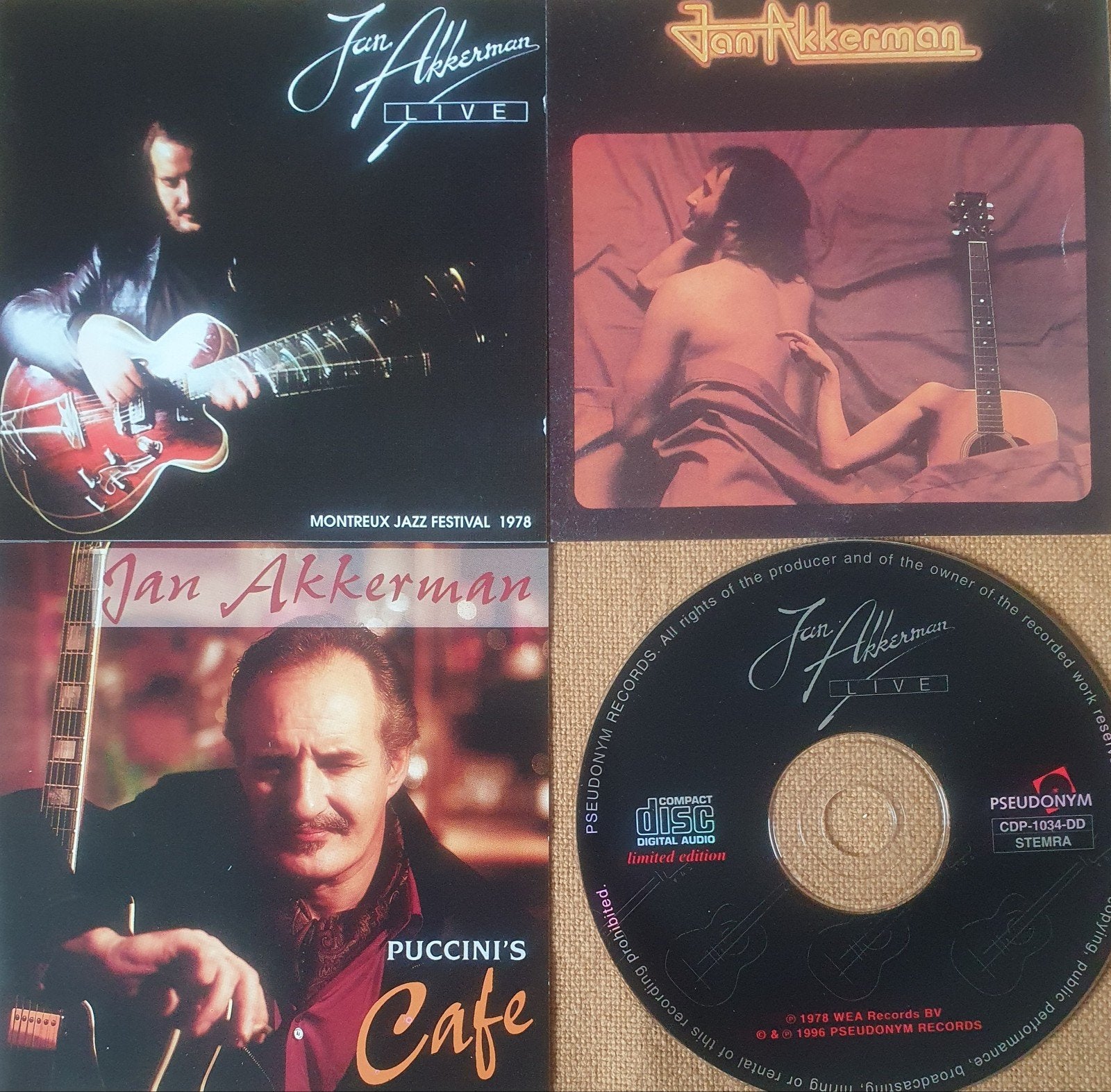 Jan Akkerman cd's mogen ook per stuk, Ophalen of Verzenden