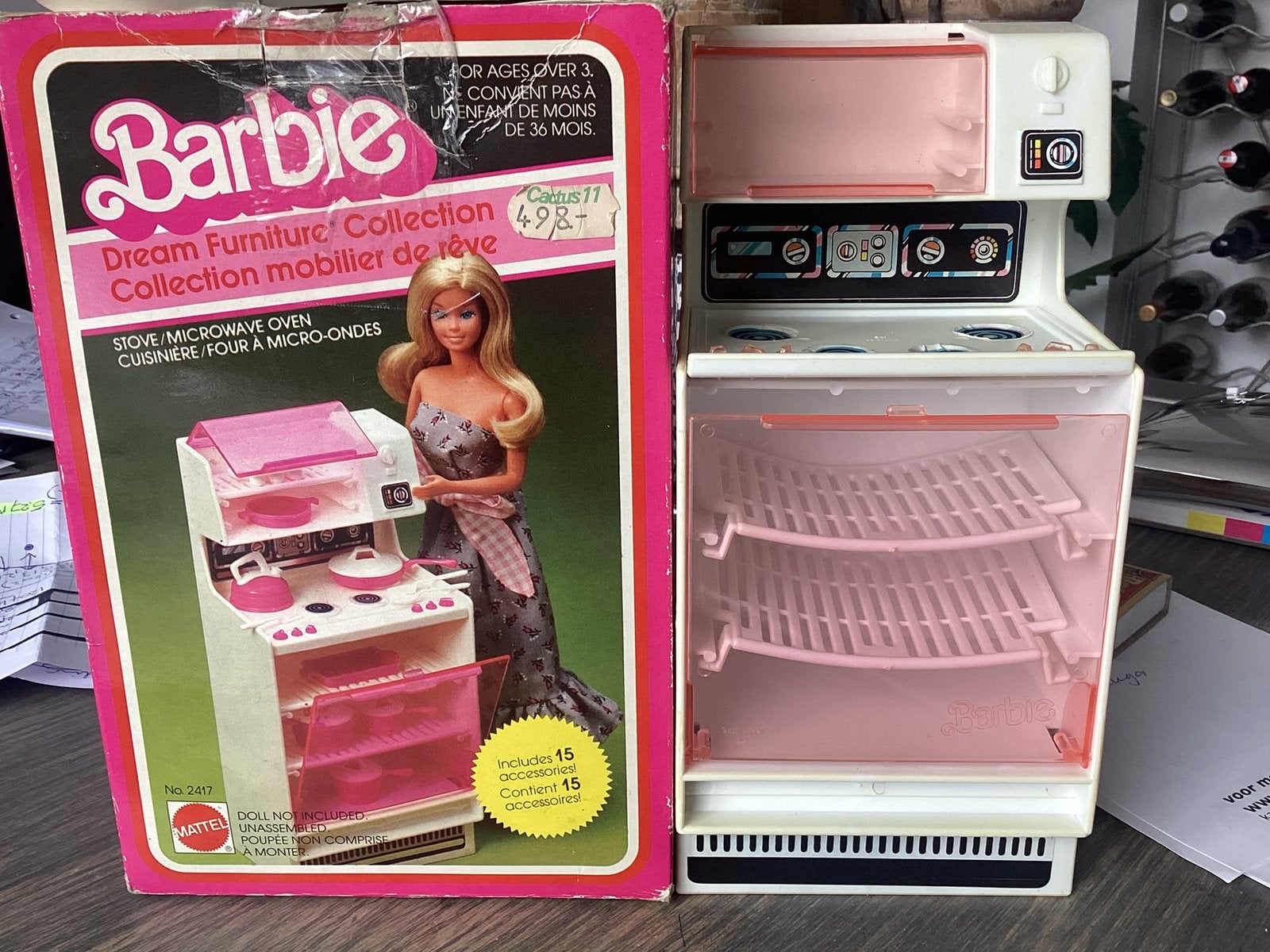 Vintage Barbie Oven Magnetron, Verzamelen, Ophalen of Verzenden, Gebruikt