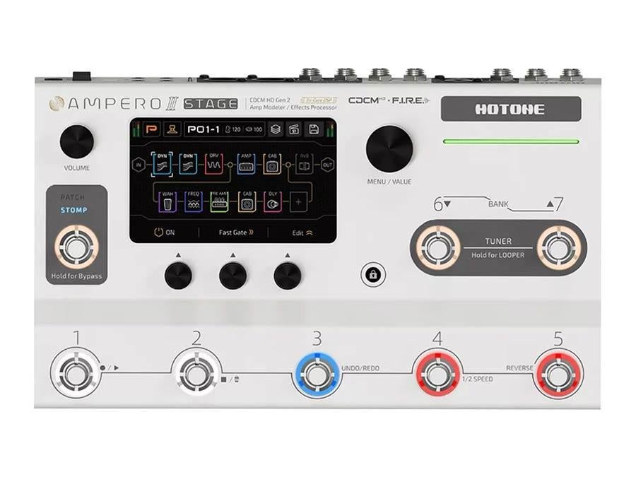 Hotone MP-380 Ampero II Stage amp modeler & multi-effect, ., Nieuw, Ophalen of Verzenden, Multi-effect