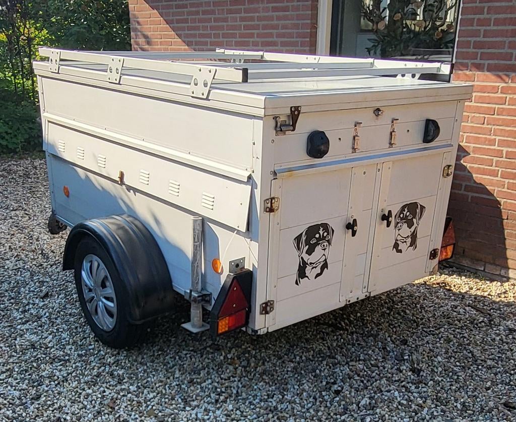 Honden aanhangwagen / Hondenkar Smidt, Ophalen, Gebruikt