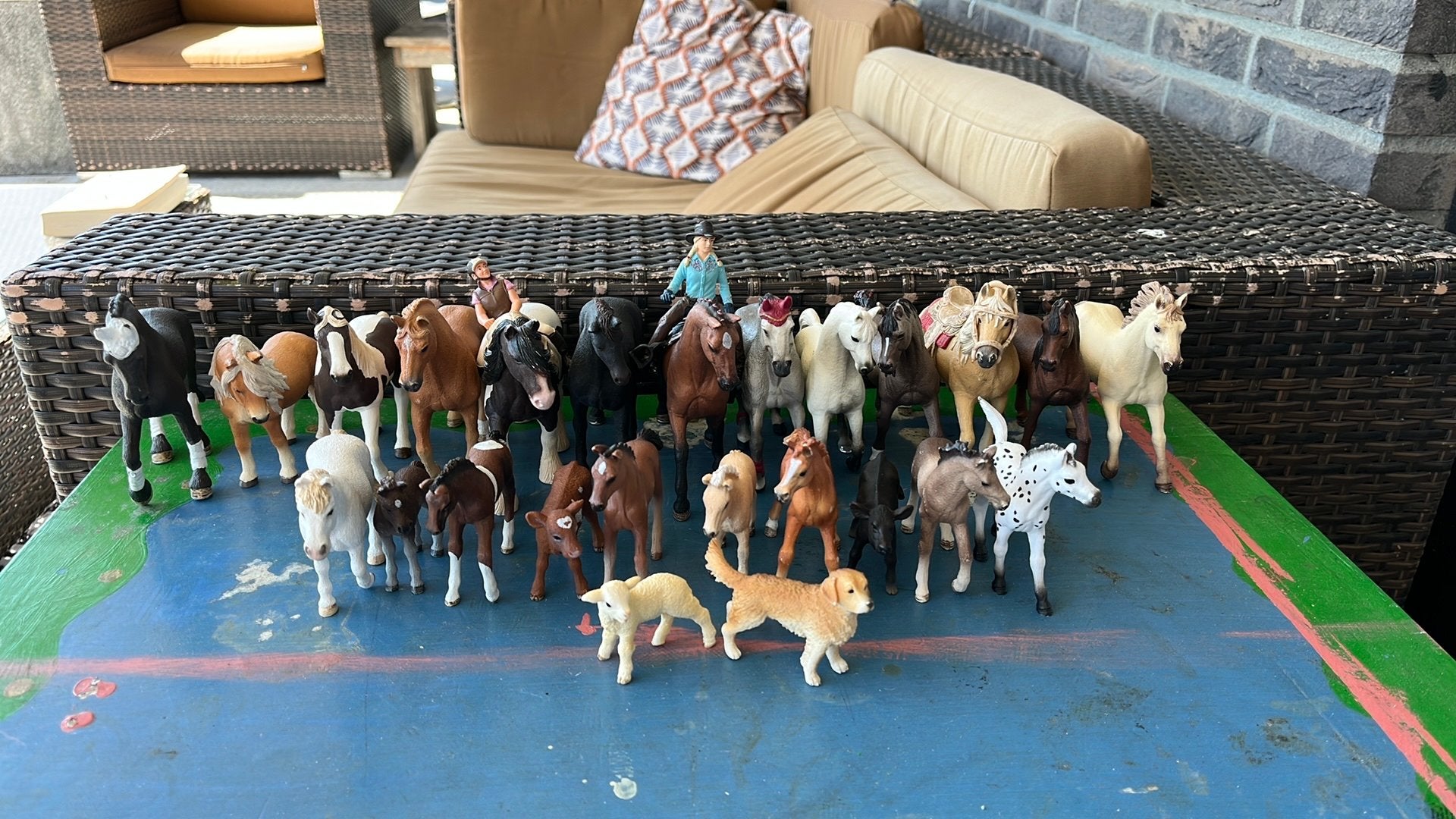 Schleich set, Verzamelen, Ophalen of Verzenden, Zo goed als nieuw