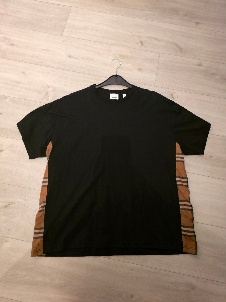 Burberry T-shirt zwart, Verzenden, Zwart, Burberry, Maat 56/58 (XL)