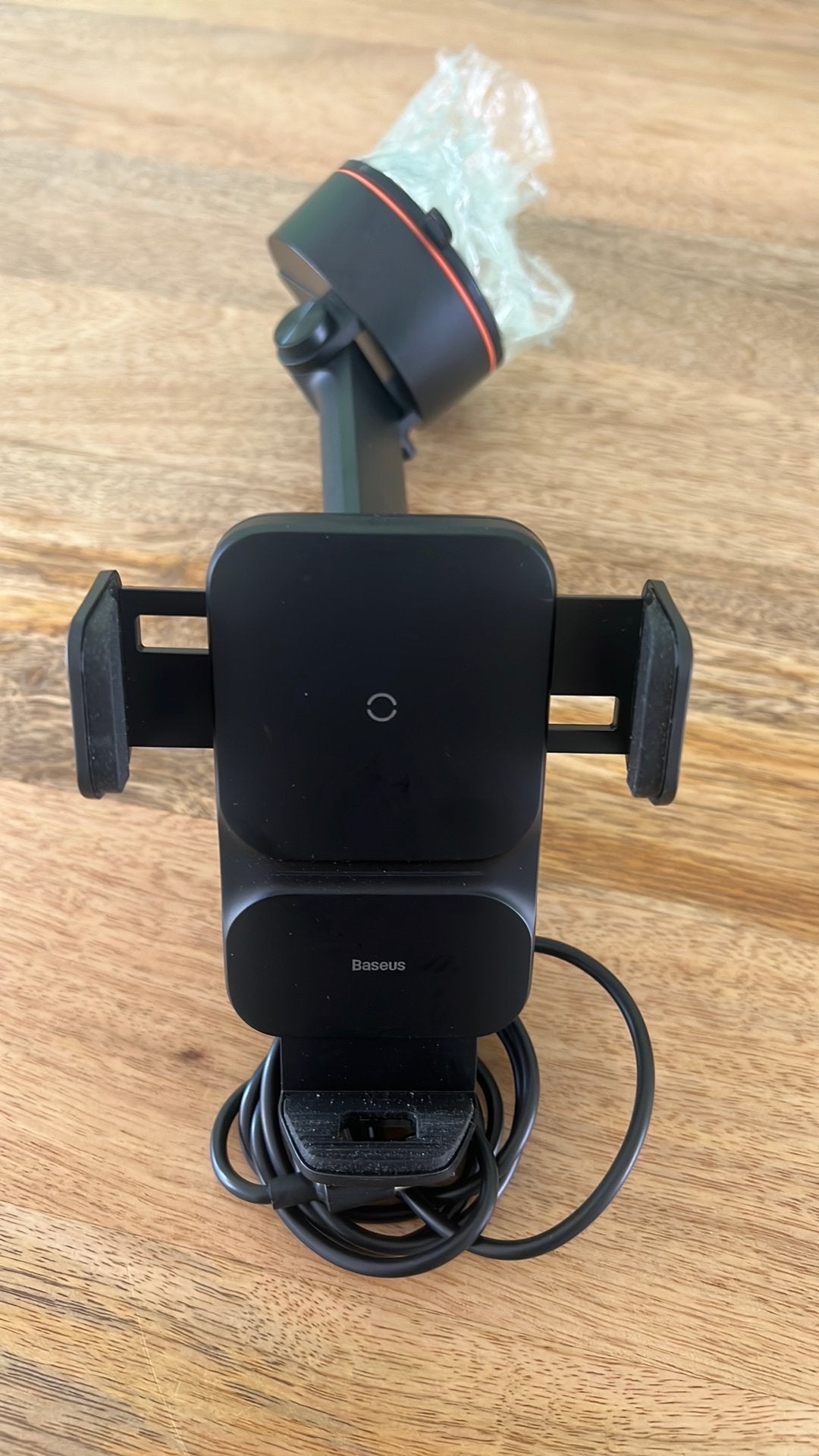 Baseus telefoonhouder/lader. Sluit en opent automatisch, Auto diversen, Ophalen of Verzenden, Zo goed als nieuw