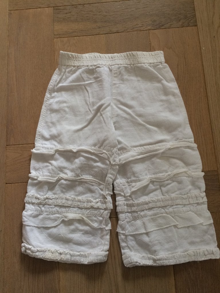 Gave - nog erg nette - witte zomerse broek van Cakewalk 98, Broek, Cakewalk, Meisje, Ophalen of Verzenden