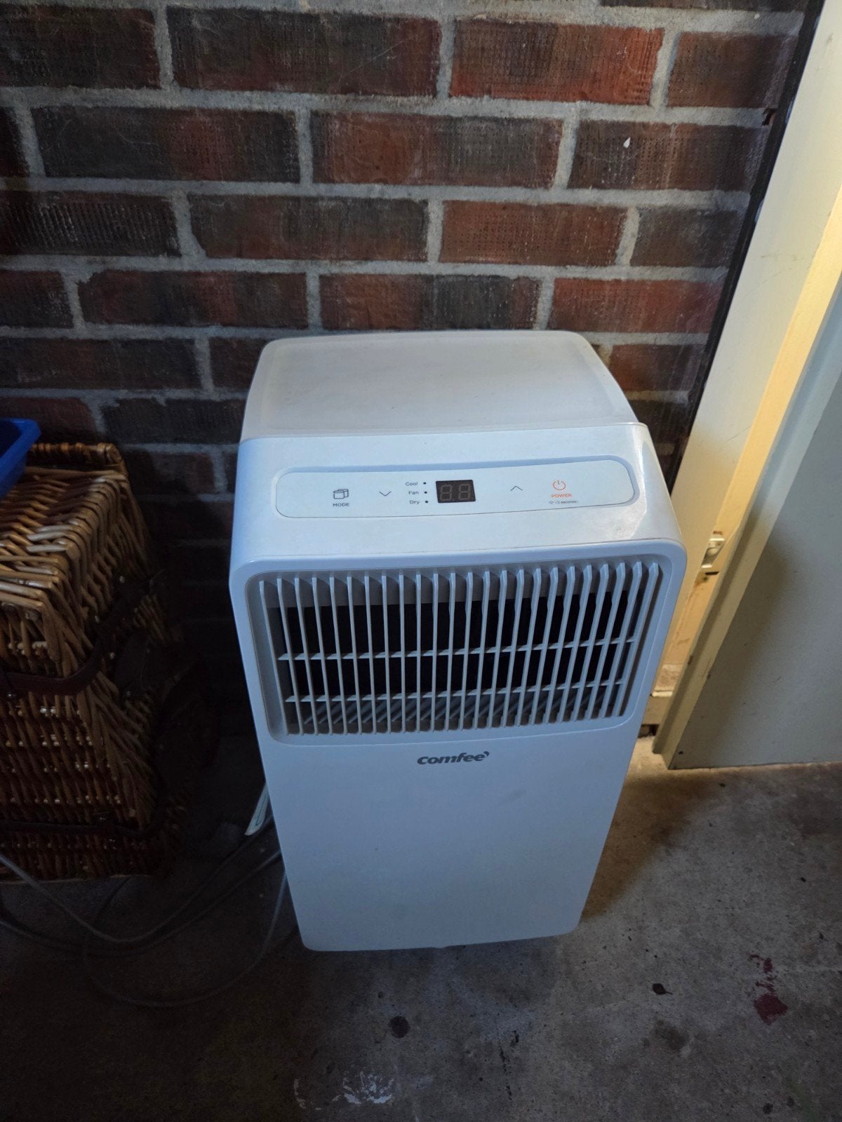 Mobiele airco Comfee, Witgoed en Apparatuur, Ophalen, Gebruikt, Minder dan 60 m³, 3 snelheden of meer