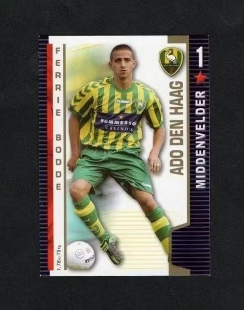 Voetbalkaart Ado Den Haag Bodde Stroeve Etc. 2004-2005., Verzamelen, Ophalen of Verzenden, Zo goed als nieuw