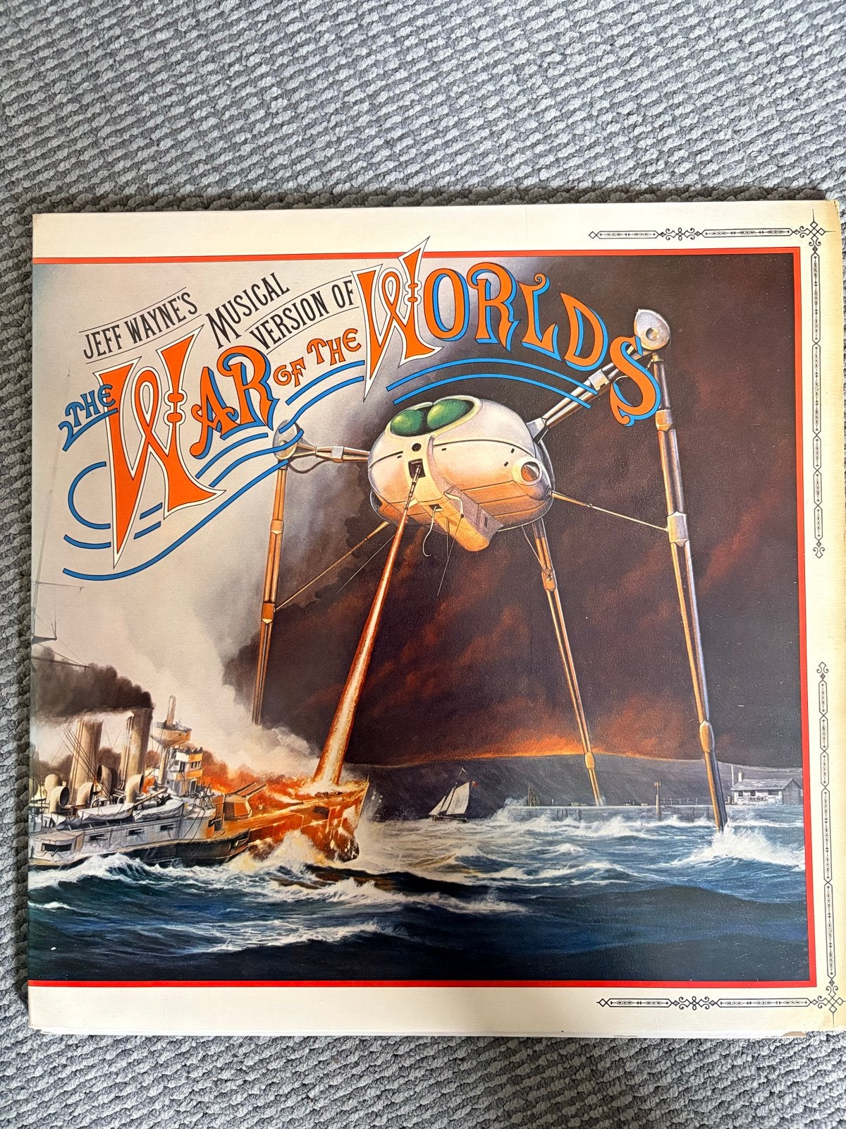 War of the Worlds dubbel LP incl. boekje en inleghoezen, Gebruikt, Ophalen of Verzenden, 12 inch, Dubbel-LP