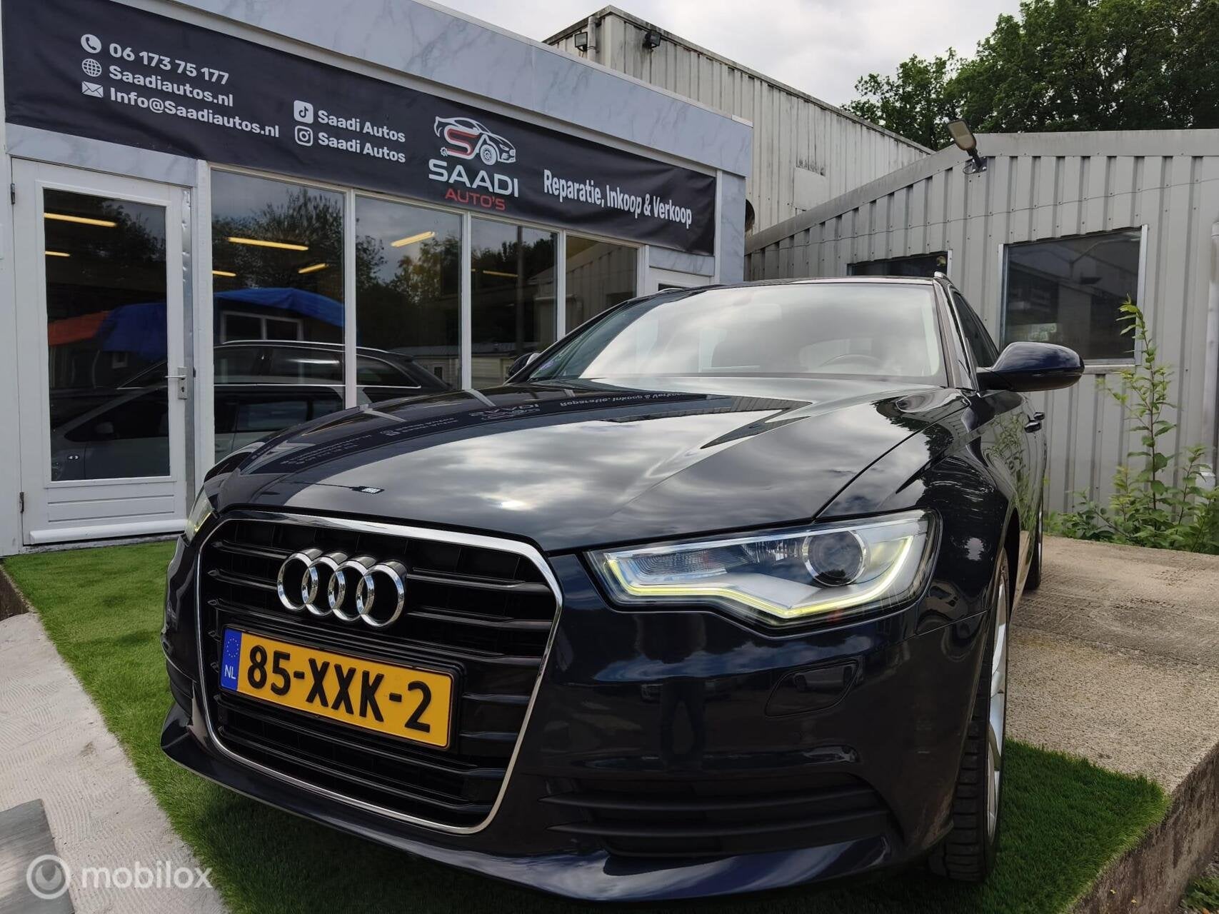 Audi A6 Avant 2.0 TFSI Pro Line Business, Auto's, Euro 5, 15 km/l, Gebruikt, Zwart