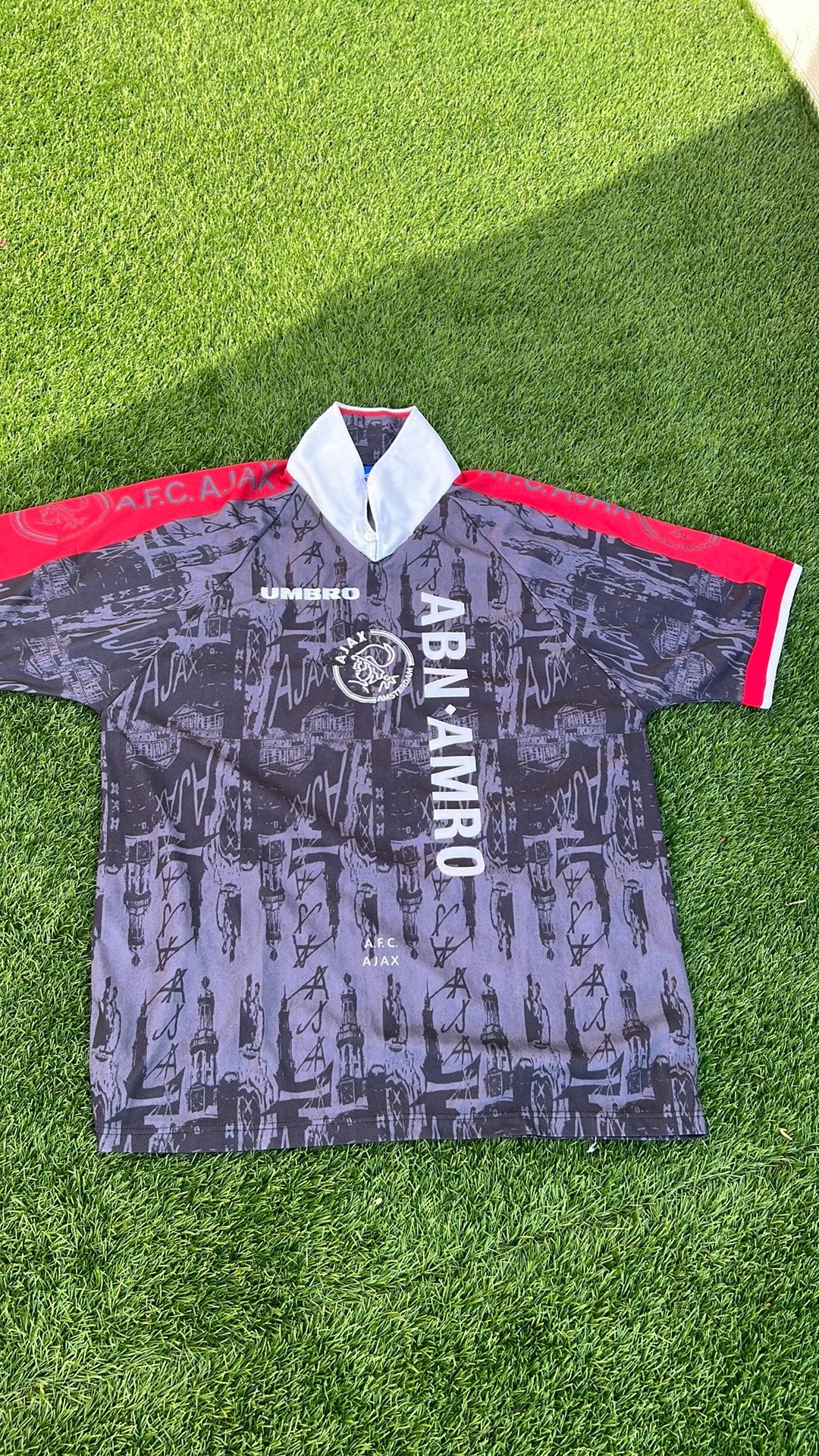 Ajax origineel uitshirt vintage 1996/1997 umbro, Maat XL, Ophalen of Verzenden, Nieuw, Shirt