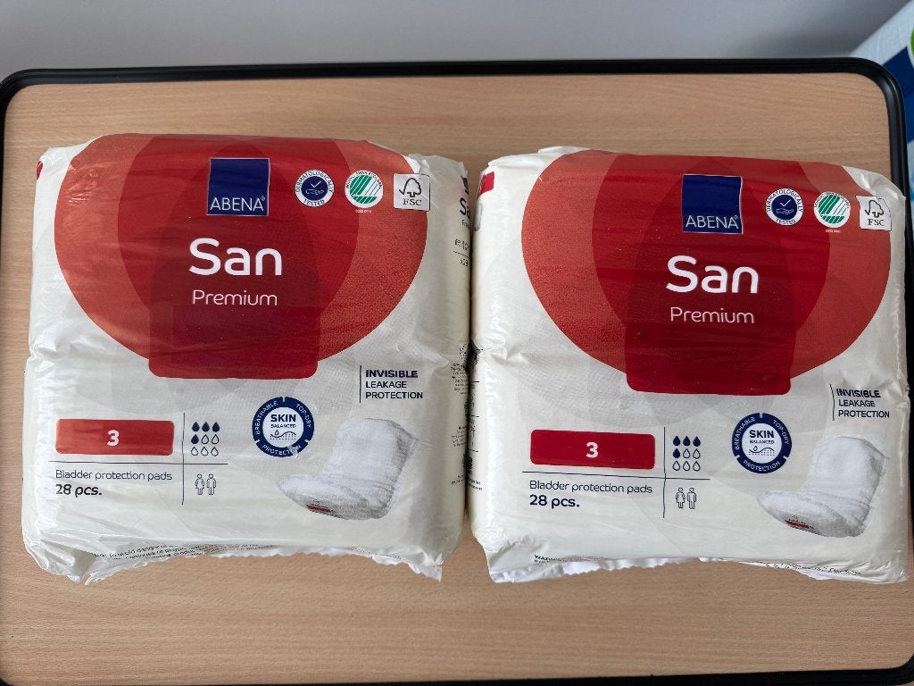 Abena San Premium en Abri let inleg verbanden, Diversen, Verpleegmiddelen, Ophalen of Verzenden, Nieuw