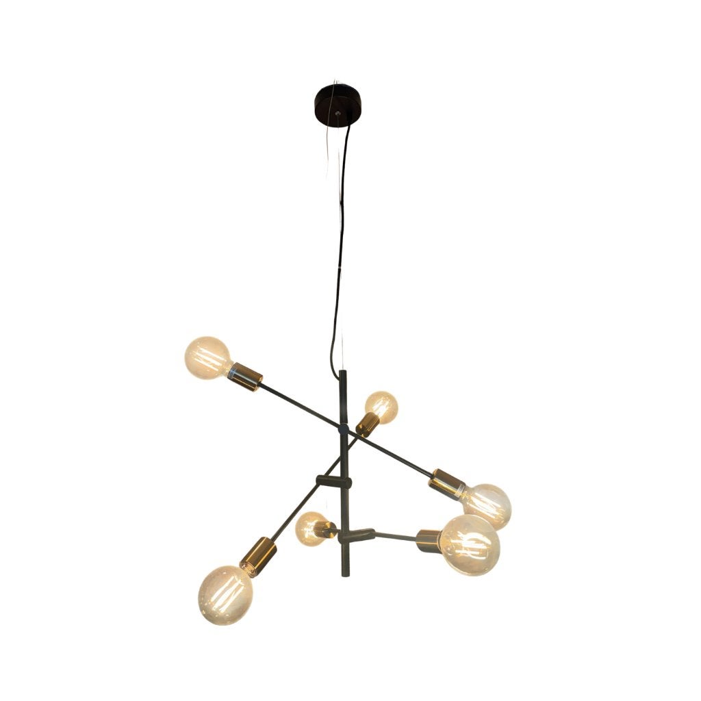 Hanglamp Pendle Dome Deco, Ophalen, Zo goed als nieuw, Glas