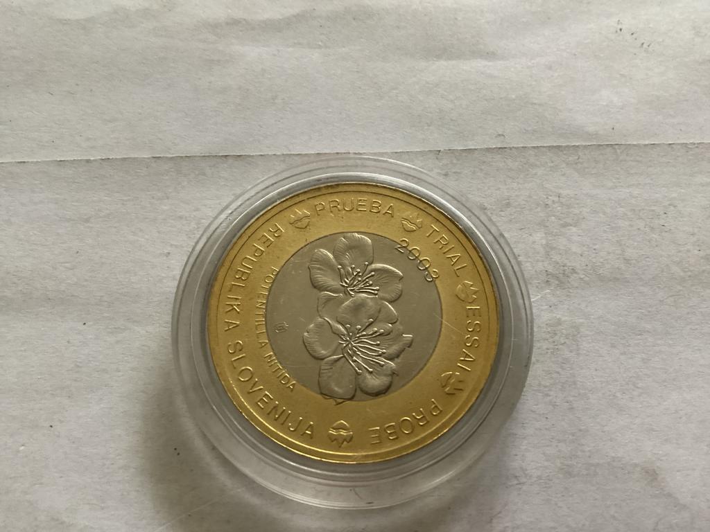 Sloveense 2 Euro Proefmunt 2008 - Zeldzaam Specimen, Ophalen of Verzenden, Slovenië, 2 euro, Losse munt