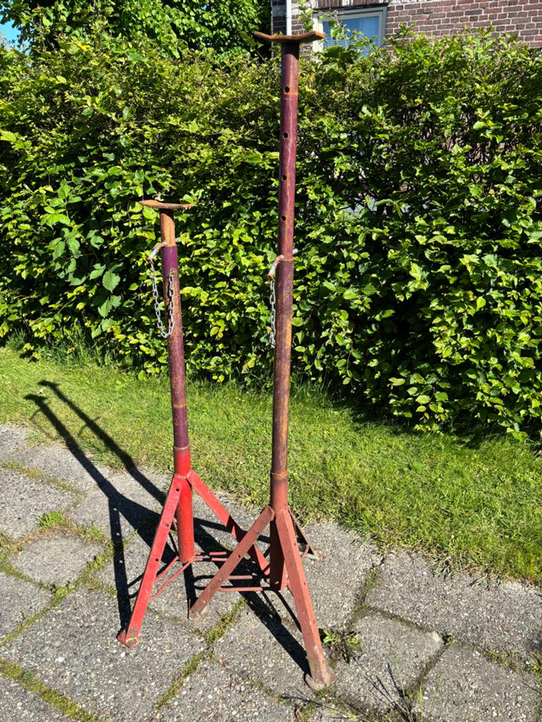 Set van 2 robuuste assteunen, Ophalen