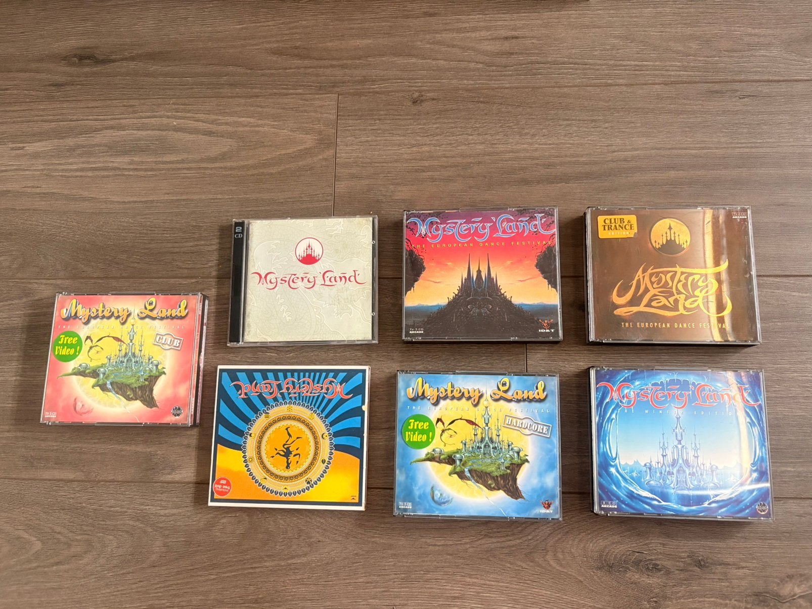 7x Mysteryland, Cd's en Dvd's, Cd's | Dance en House, Ophalen of Verzenden, Gebruikt