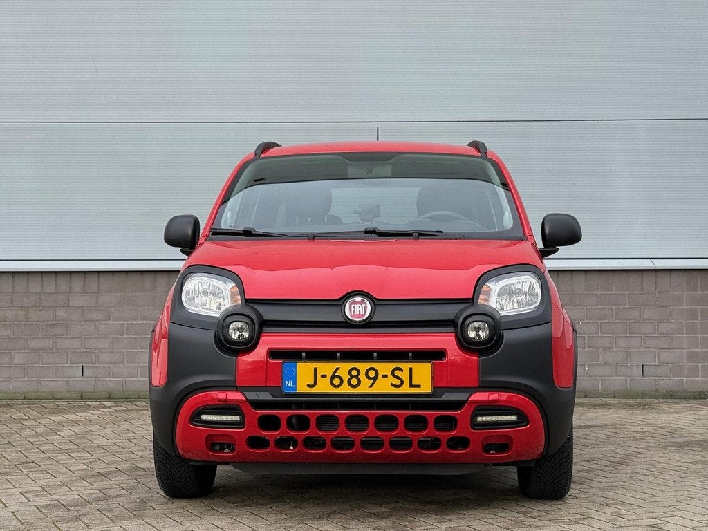 Fiat Panda 70 pk Hybrid City Cross | Airco | Bluetooth | All, Auto's, Fiat, Stof, Panda, 4 stoelen, Origineel Nederlands