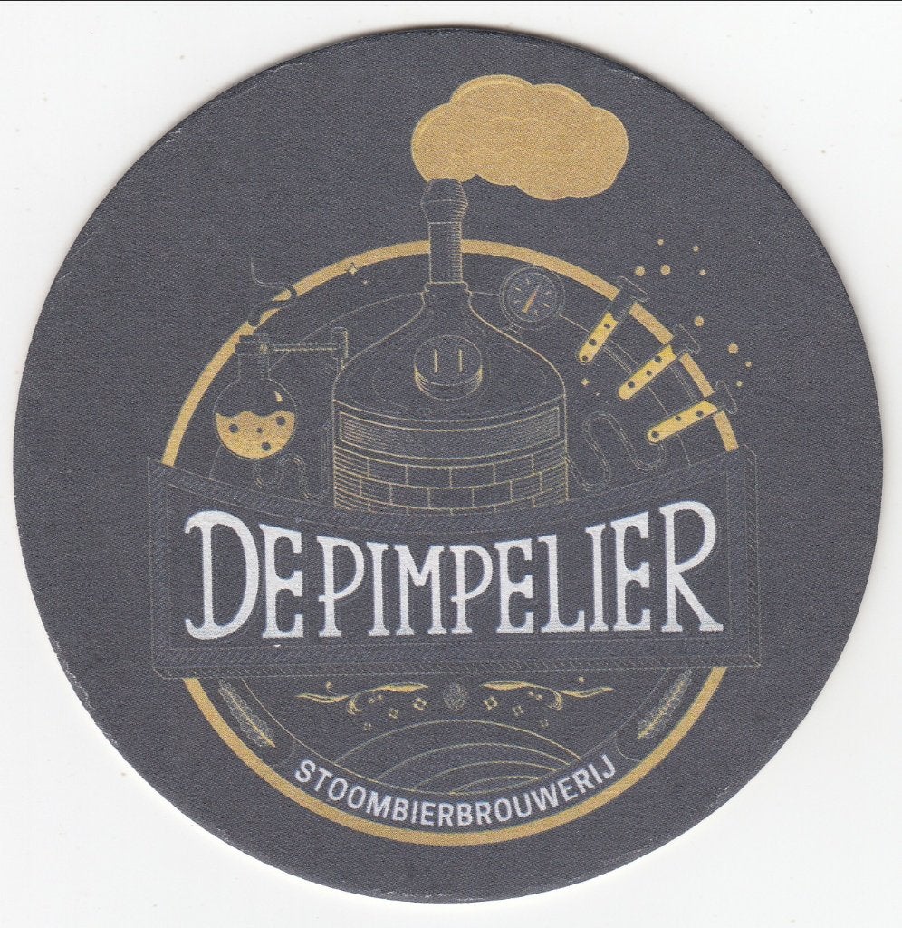 1 DE PIMPELIER BIERVILTJE, Ophalen of Verzenden, Gebruikt, Viltje(s), Overige merken