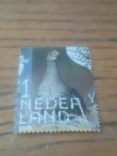 gestempelde zegel nederland no 3827  [ wulp ], Postzegels en Munten, Verzenden, Gestempeld
