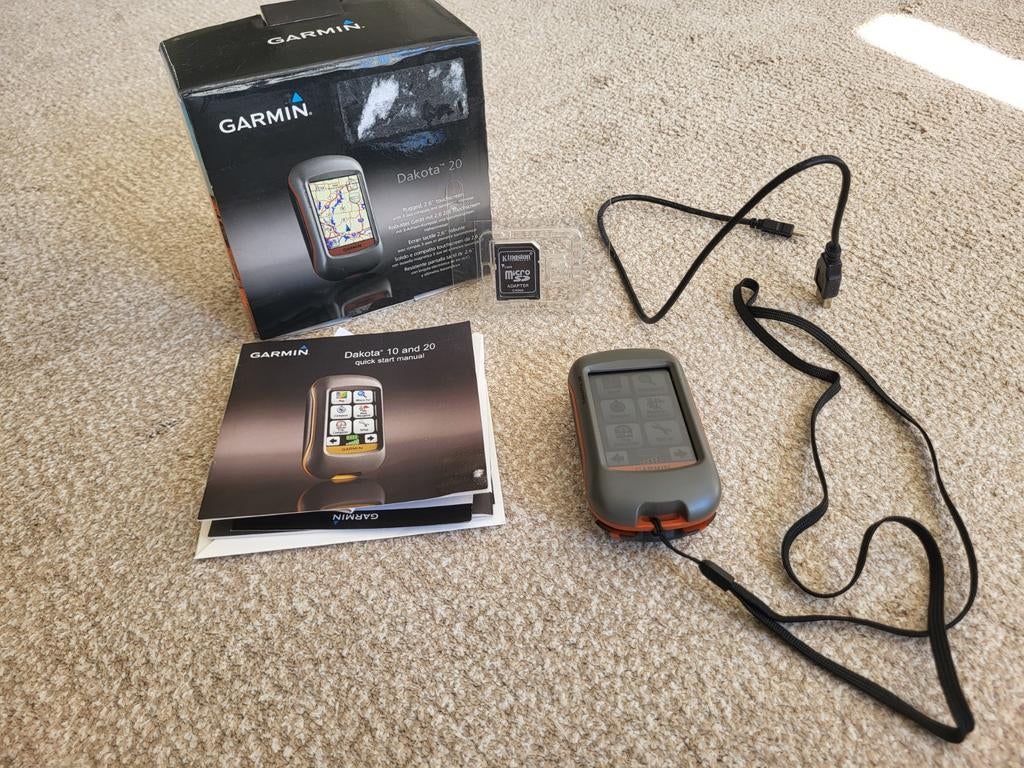 Garmin Dakota 20 GPS - Zo goed als nieuw, compleet, Ophalen of Verzenden, Zo goed als nieuw