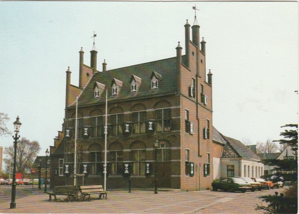 ZUIDHORN Gemeentehuis, Verzamelen, Verzenden, 1980 tot heden, Ongelopen, Groningen