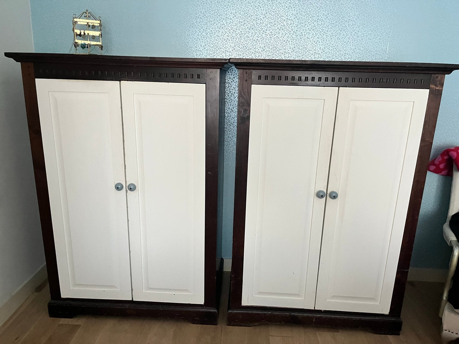 Set van 2 TV-kasten / Opbergkasten (140x100x58 cm), Ophalen, Gebruikt