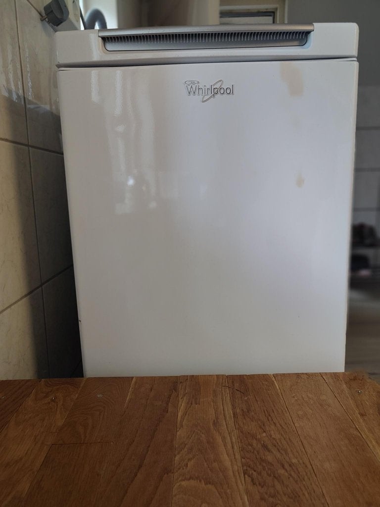 Nette Whirlpool 6th sense wasmachine bovenlader wit, Ophalen, Gebruikt, Bovenlader, Energieklasse A of zuiniger