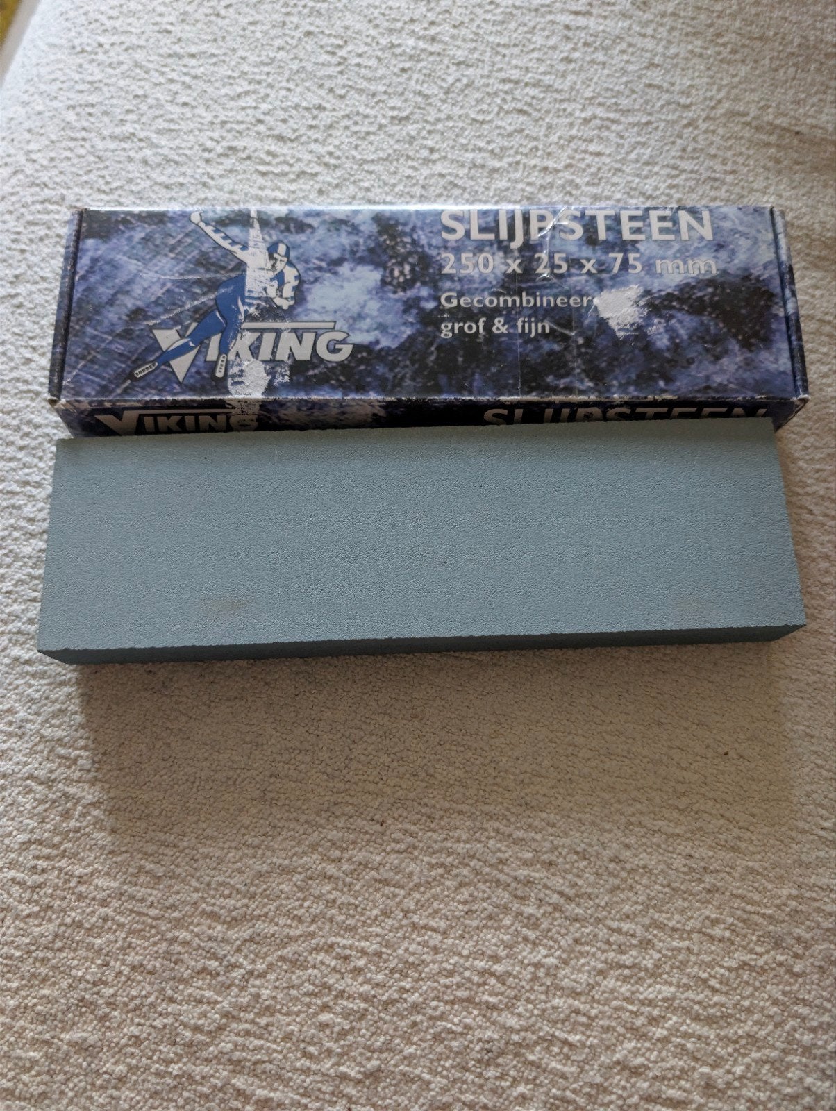 Viking Slijpsteen 250x25x75mm Gecombineerd Grof & Fijn, Ophalen of Verzenden, Nieuw