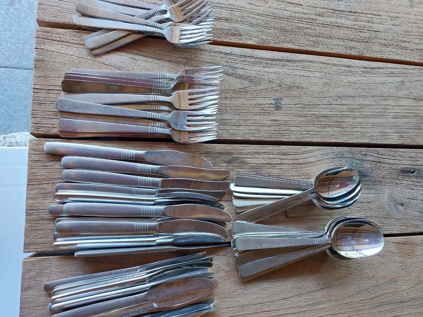 12 delig bestek gero zilmeta 510 compleet, Ophalen of Verzenden, Rvs of Chroom