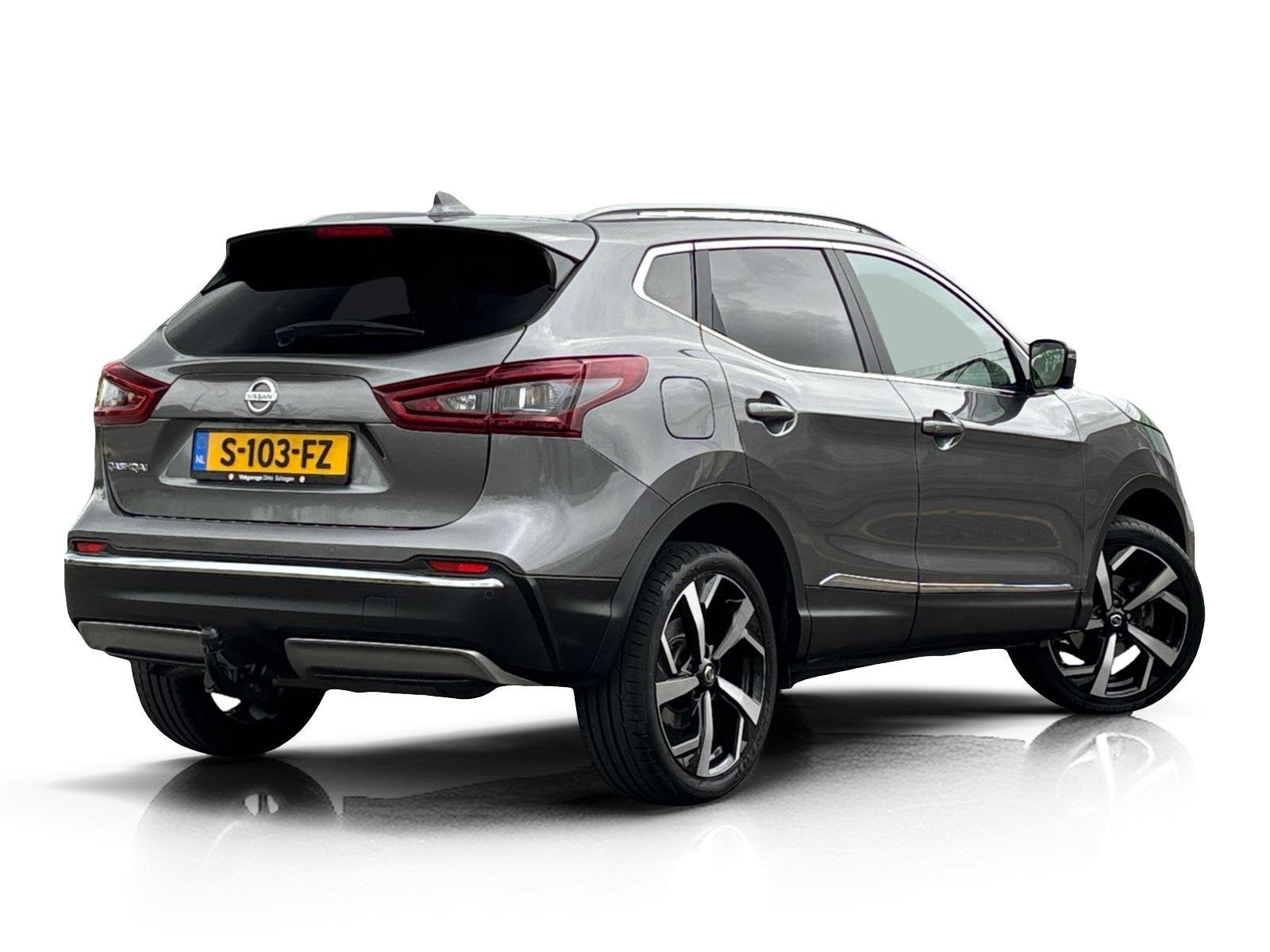 Nissan Qashqai 1.3 DIG-T Aut7 160 PK Premium ✅ Leder ✅ P, Gebruikt, Euro 6, Automatische klimaatregeling, Leder